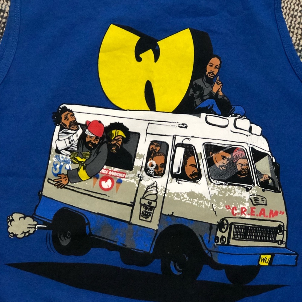 limited edition wu tang clan tank top